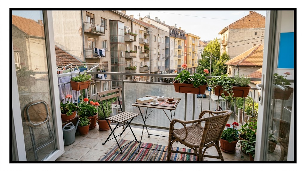 Kako urediti balkon da postane prednost stana